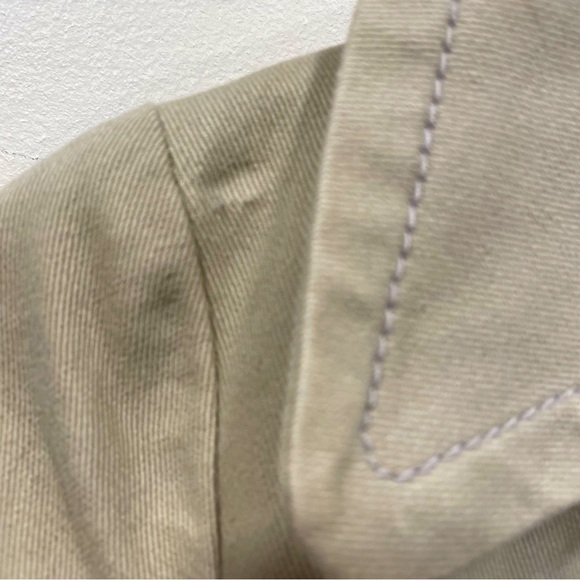 ZARA double breasted belted trench coat size medium - Picture 8 of 11